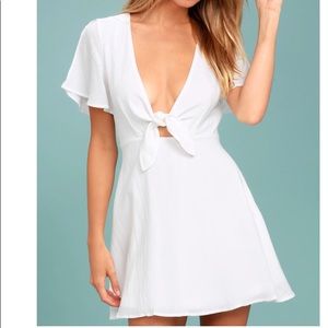 Perfect White Summer Dress (Lulus)